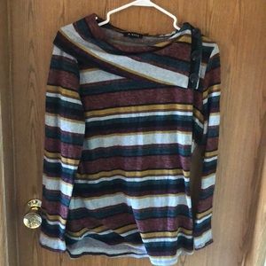A. Byer striped long sleeve top